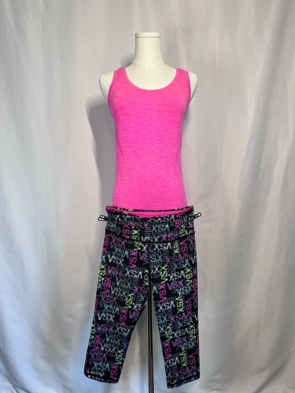 VSX Hot Pink Tank Top and Capris